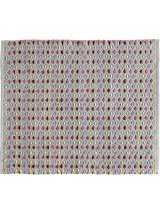Guy Levasseur - Tapis de bain en coton fantaisie multicouleur