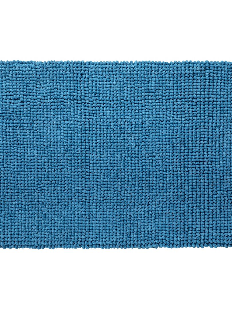 Guy Levasseur - Tapis de bain en polycoton uni Bleu - Kiabi
