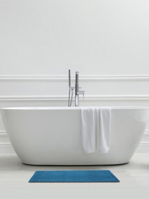 Guy Levasseur - Tapis de bain en polycoton uni - Kiabi