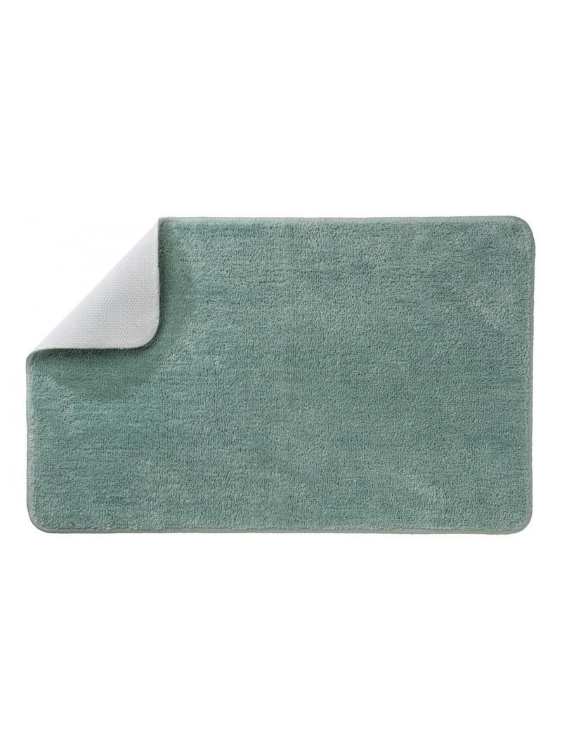 Guy Levasseur - Tapis de bain en polyester uni Vert - Kiabi