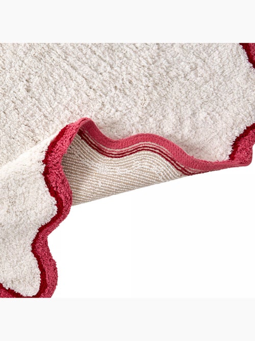 Guy levasseur - tapis de bain festonné 100% coton tufté - Kiabi