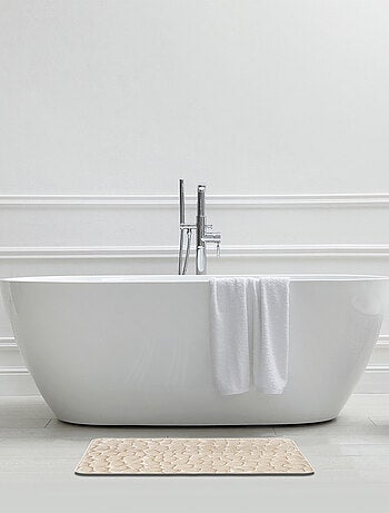 Guy Levasseur - Tapis de bain galet à mémoire de forme