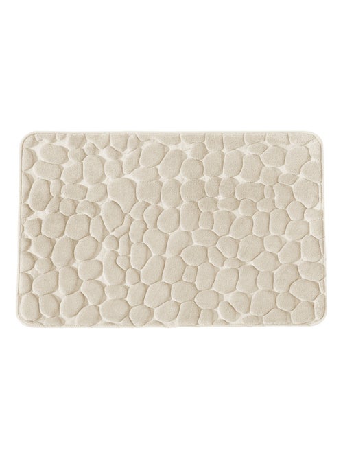 Guy Levasseur - Tapis de bain galet à mémoire de forme - Kiabi