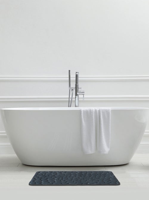 Guy Levasseur - Tapis de bain galet à mémoire de forme - Kiabi
