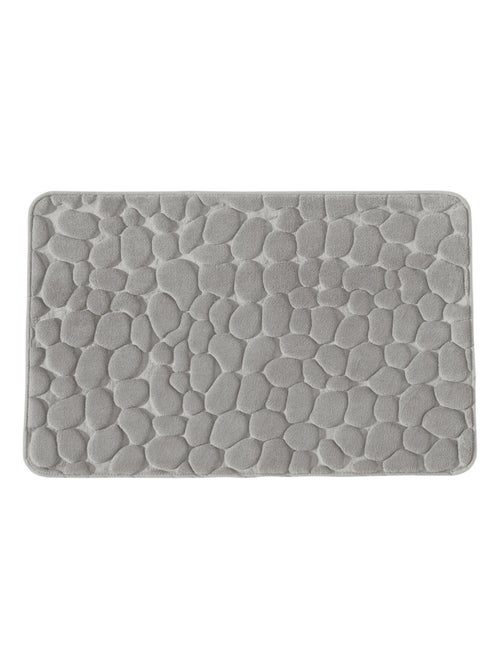 Guy Levasseur - Tapis de bain galet à mémoire de forme - Kiabi
