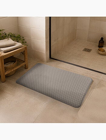 Guy Levasseur - Tapis de bain Mémoire de forme - Alvéole Nid d'Abeille