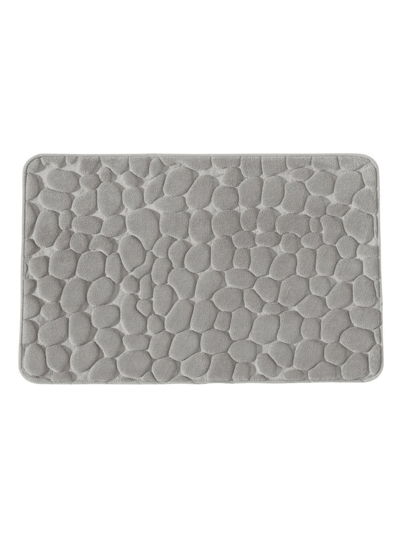 Guy Levasseur - Tapis de bain mousse à mémoire de forme Gris perle - Kiabi