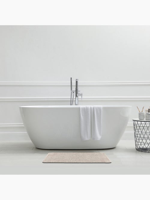 Guy Levasseur - Tapis de bain uni 50x80 en polyester - Kiabi