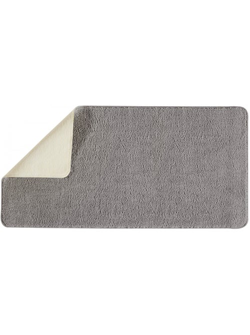 Guy Levasseur - Tapis de bain uni 60x120 en polyester - Kiabi