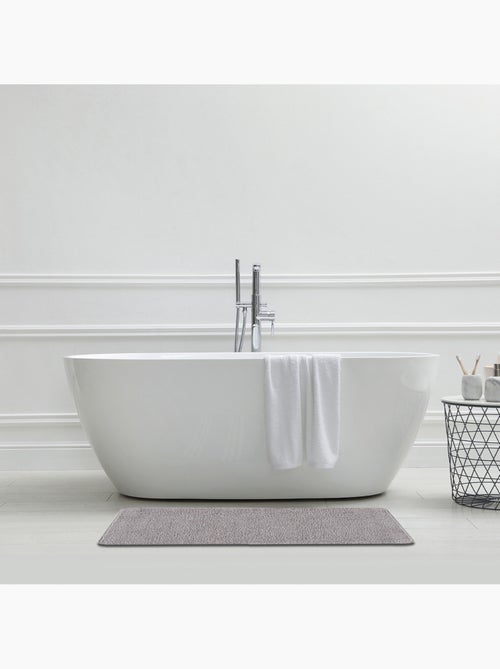 Guy Levasseur - Tapis de bain uni 60x120 en polyester - Kiabi