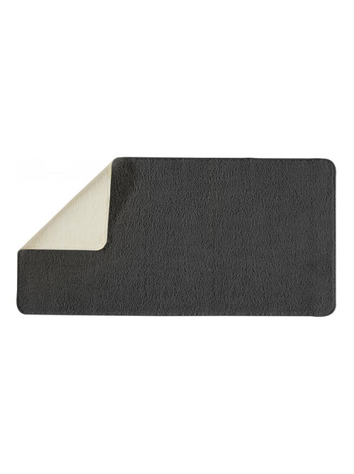 Guy Levasseur - Tapis de bain uni 60x120 en polyester - Kiabi
