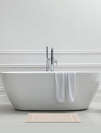 Guy Levasseur - Tapis de bain uni en coton éponge Oeko-Tex