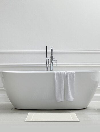 Guy Levasseur - Tapis de bain uni en coton éponge Oeko-Tex