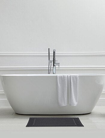 Guy Levasseur - Tapis de bain uni en coton éponge Oeko-Tex