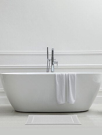 Guy Levasseur - Tapis de bain uni en coton éponge Oeko-Tex