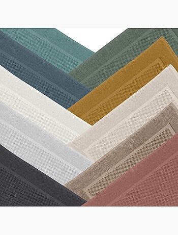 Guy Levasseur - Tapis de bain uni en coton éponge Oeko-Tex