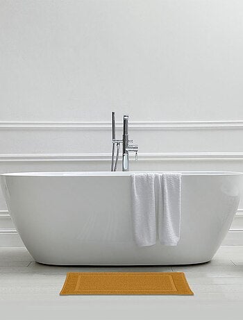Guy Levasseur - Tapis de bain uni en coton éponge Oeko-Tex