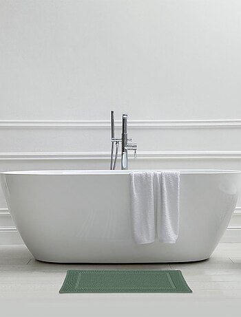 Guy Levasseur - Tapis de bain uni en coton éponge Oeko-Tex