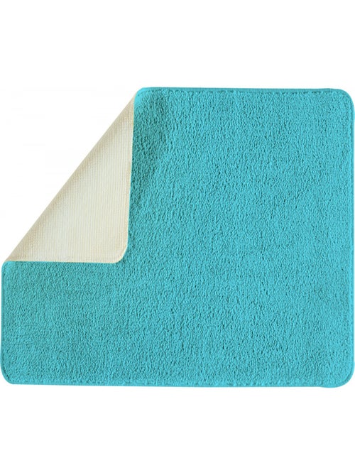 Guy Levasseur - Tapis de bain uni en polyester - Kiabi