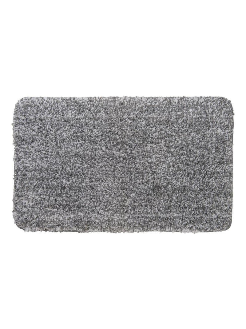 Guy Levasseur - Tapis de bain uni en polyester Gris - Kiabi