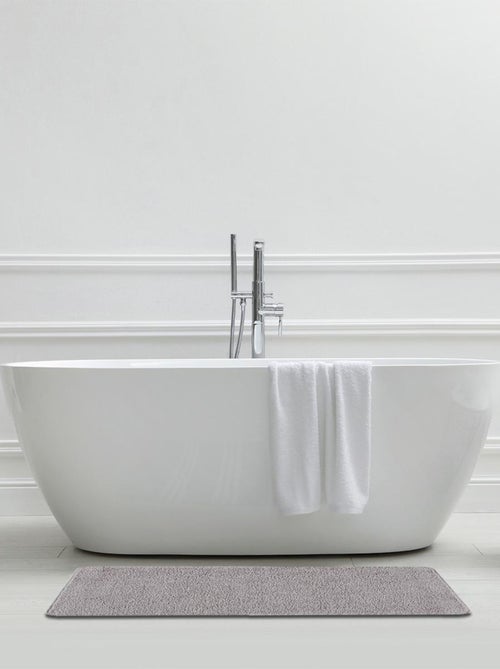 Guy Levasseur - Tapis de bain uni en polyester - Kiabi