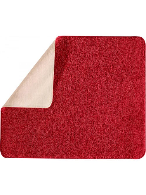 Guy Levasseur - Tapis de bain uni en polyester - Kiabi