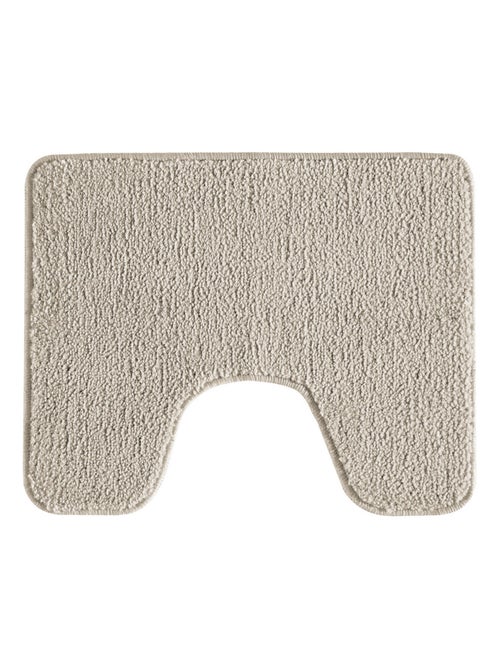 Guy Levasseur - Tapis de toilette uni en polyester - Kiabi