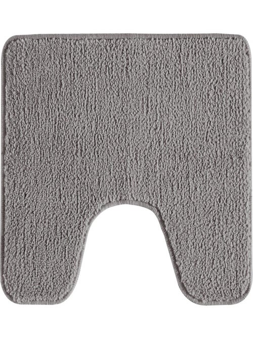 Guy Levasseur - Tapis de toilette uni en polyester - Kiabi