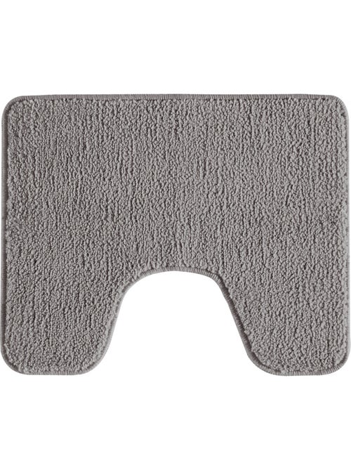 Guy Levasseur - Tapis de toilette uni en polyester - Kiabi