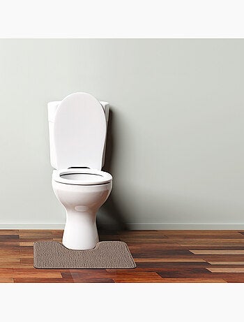 Guy Levasseur - Tapis de toilette uni en polyester