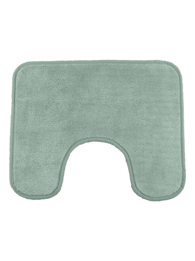 Guy Levasseur - Tapis de toilette uni en polyester Vert - Kiabi