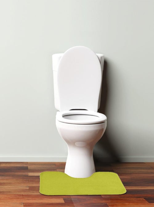 Guy Levasseur - Tapis de toilette uni en polyester - Kiabi