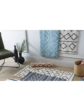 Guy Levasseur - Tapis déco en coton tufté fil doré