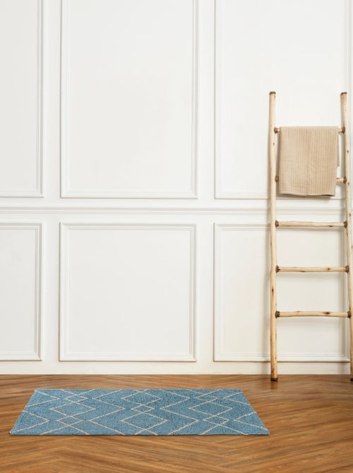 Guy Levasseur - Tapis déco en coton tufté fil doré - Kiabi