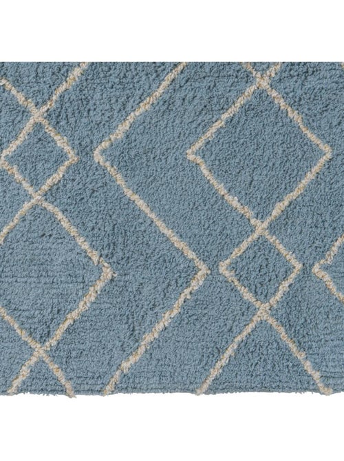 Guy Levasseur - Tapis déco en coton tufté fil doré - Kiabi