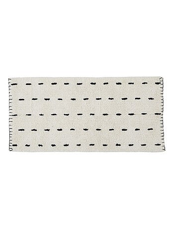 Guy Levasseur - Tapis déco en coton tufté point de cheval