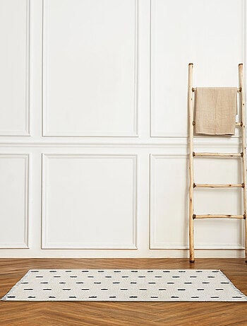 Guy Levasseur - Tapis déco en coton tufté point de cheval