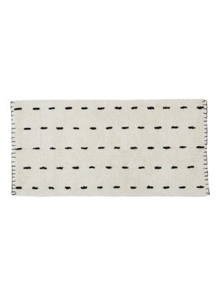 Guy Levasseur - Tapis déco en coton tufté point de cheval