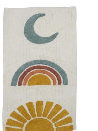 Guy Levasseur - Tapis déco enfant en coton tufté