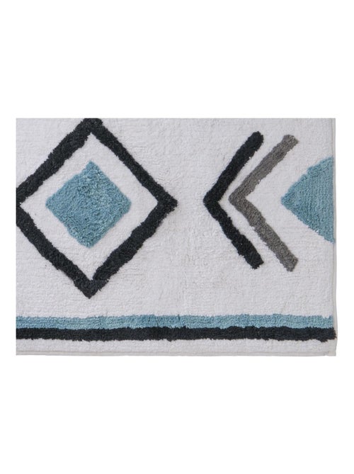Guy Levasseur - Tapis déco ethnique en coton - Kiabi