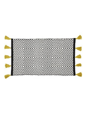 Guy Levasseur - Tapis déco ethnique en coton tissé