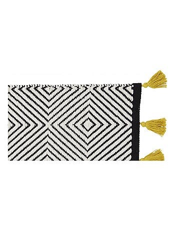 Guy Levasseur - Tapis déco ethnique en coton tissé