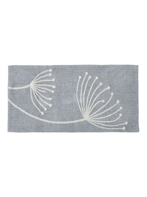 Guy Levasseur - Tapis déco pissenlit en coton tufté - Kiabi