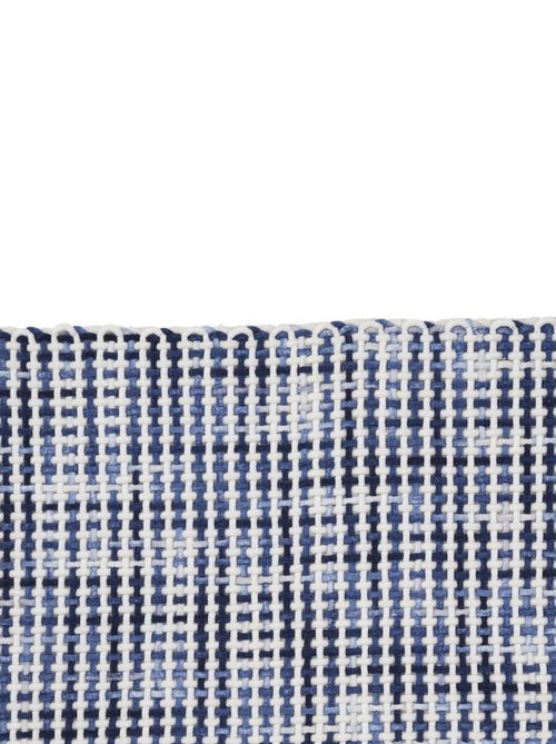 Guy Levasseur - Tapis déco quadrillé en polycoton - Kiabi