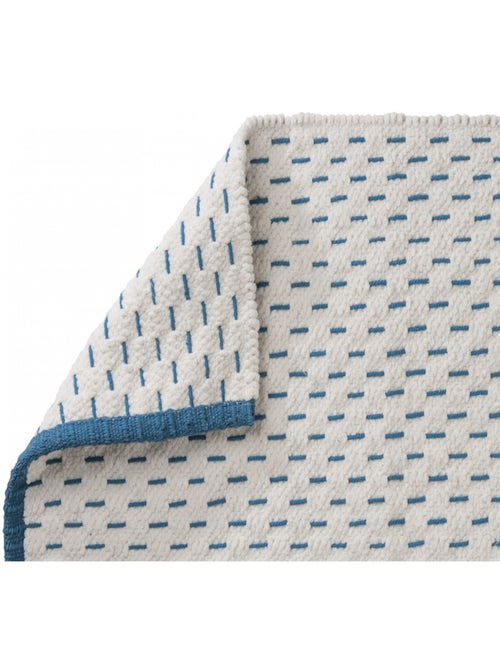 Guy Levasseur - Tapis déco réversible en coton - Kiabi