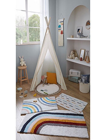 Guy Levasseur - Tapis enfant déco arc-en-ciel