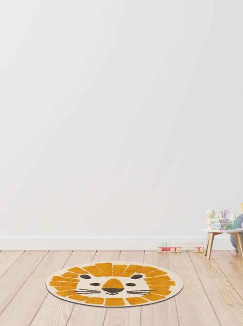Guy Levasseur - Tapis enfant rond en coton tufté - Kiabi