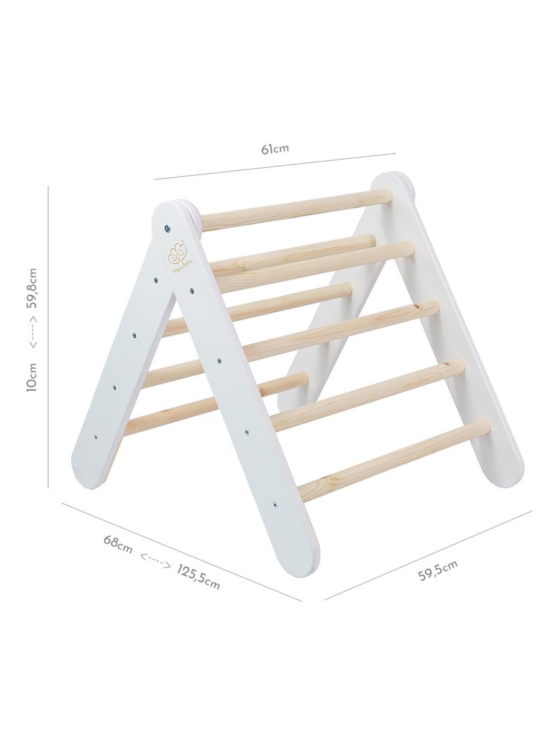 Gymnastique Échelle Triangle, Triangle Pikler, Triangle pour Enfants Gris - Kiabi