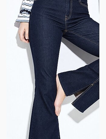 H74 jean slim évasé hiccup