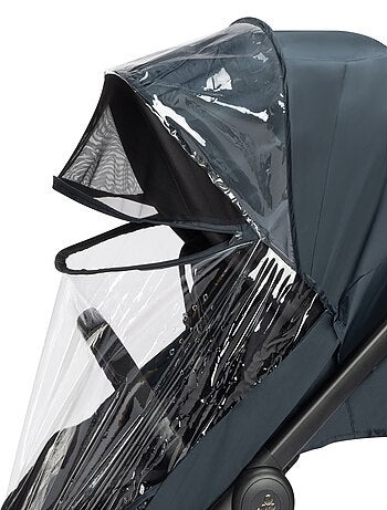 Habillage pluie Confort pour poussette et nacelle, avec pochette de rangement